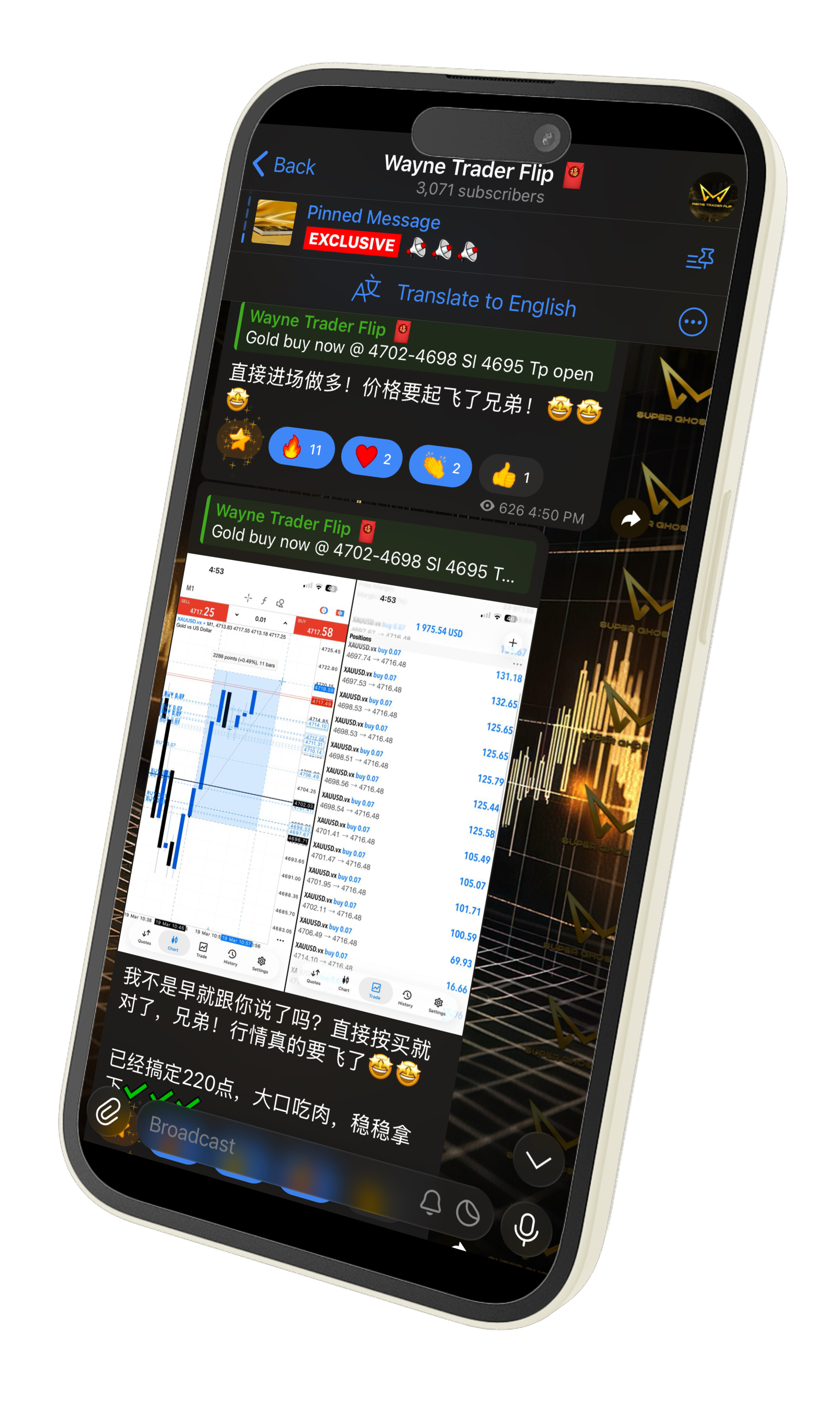 WayneFX Telegram Signal